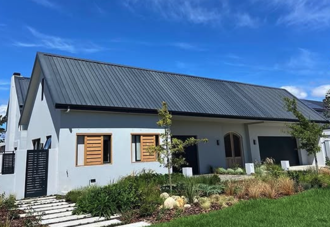 Metal Roof Modern Home