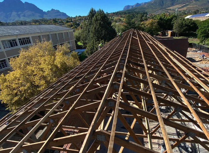 Timber Truss Installation